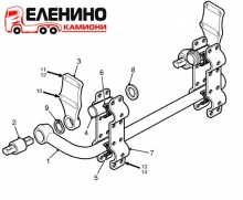 Стабилизираща щанга, задна от DAF 55.180 (песъкар)