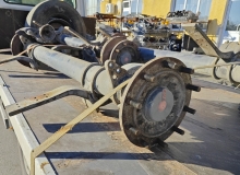 3бр. SAF B9 оси за полуремарке Шмиц
